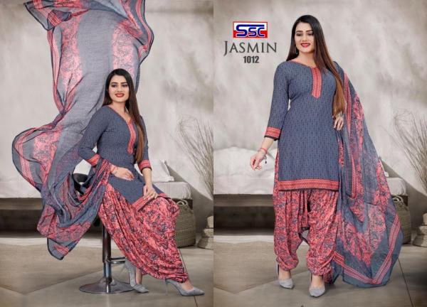 Ssc Jasmine Vol-25 Indo Cotton Designer Dress Material